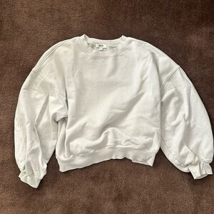 Agolde Cropped Sweatshirt